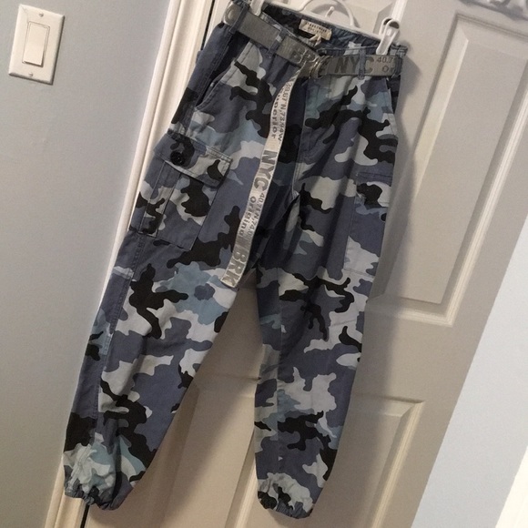 Other - Pants w/ matching cropped hoodie